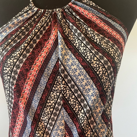 BCBGeneration Halter Knotted Tunic Top - Picture 8 of 9